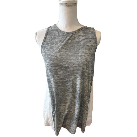 Nation LTD Muscle Tank Top Gray White S - Picture 1 of 5